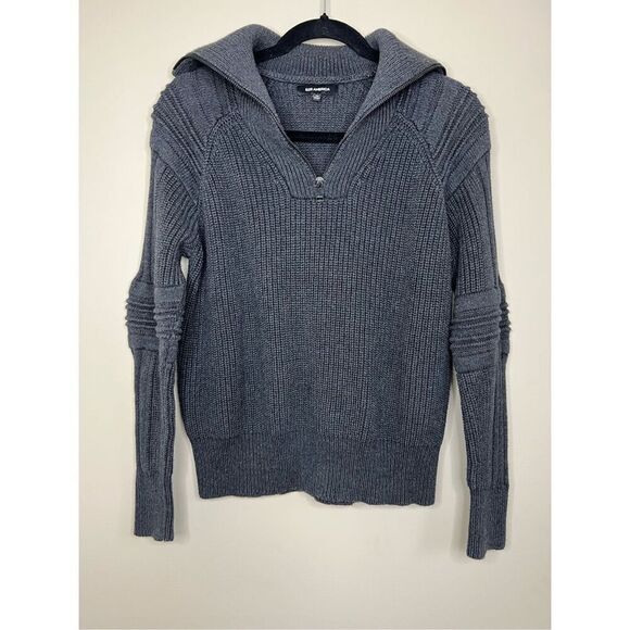 525 America Charcoal Half-Zip Sweater - Picture 5 of 7